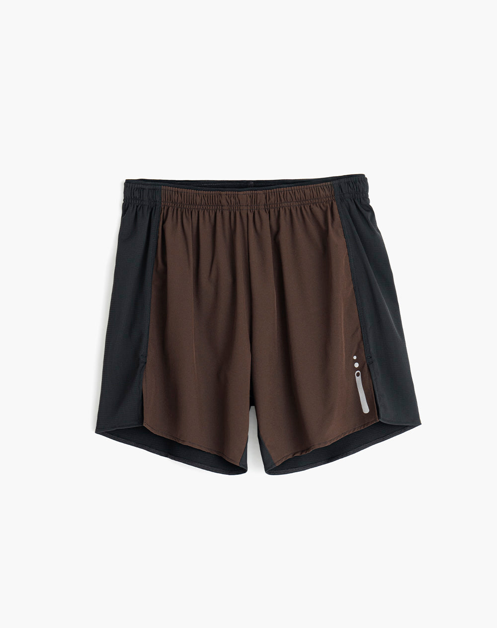 Pantaloneta deportiva malla interna café hombre