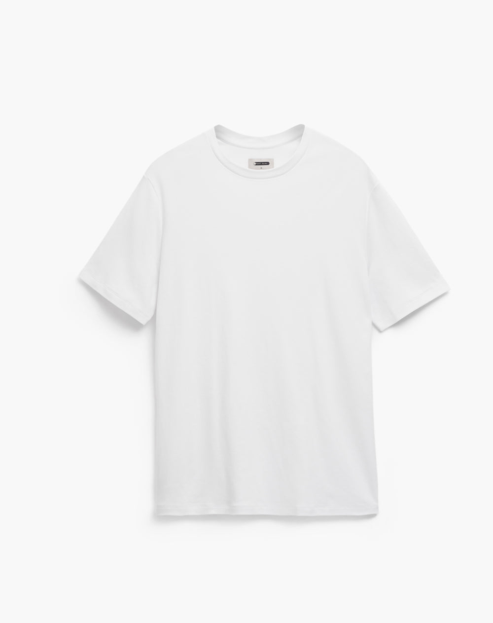 Camiseta regular fit manga corta blanca