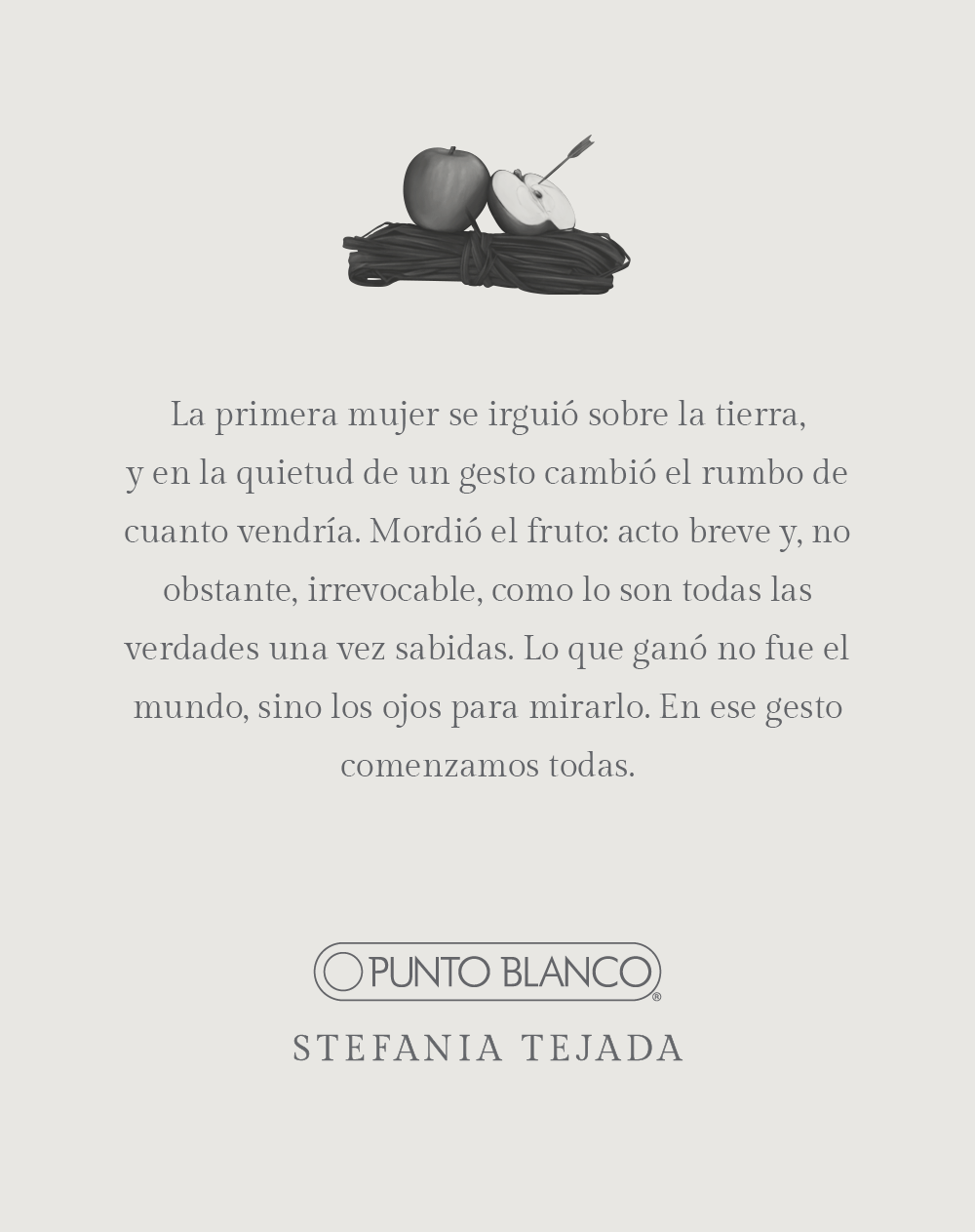 Prendedor dorado Stefania Tejada