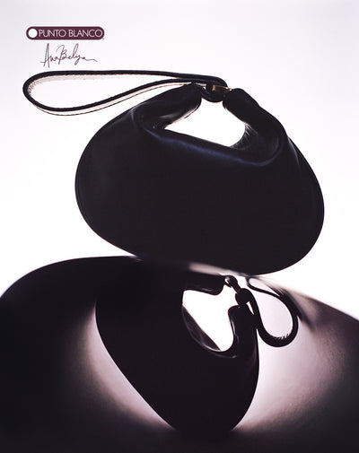 Bolso de mano tipo pulsera  en cuero Ana Beliza