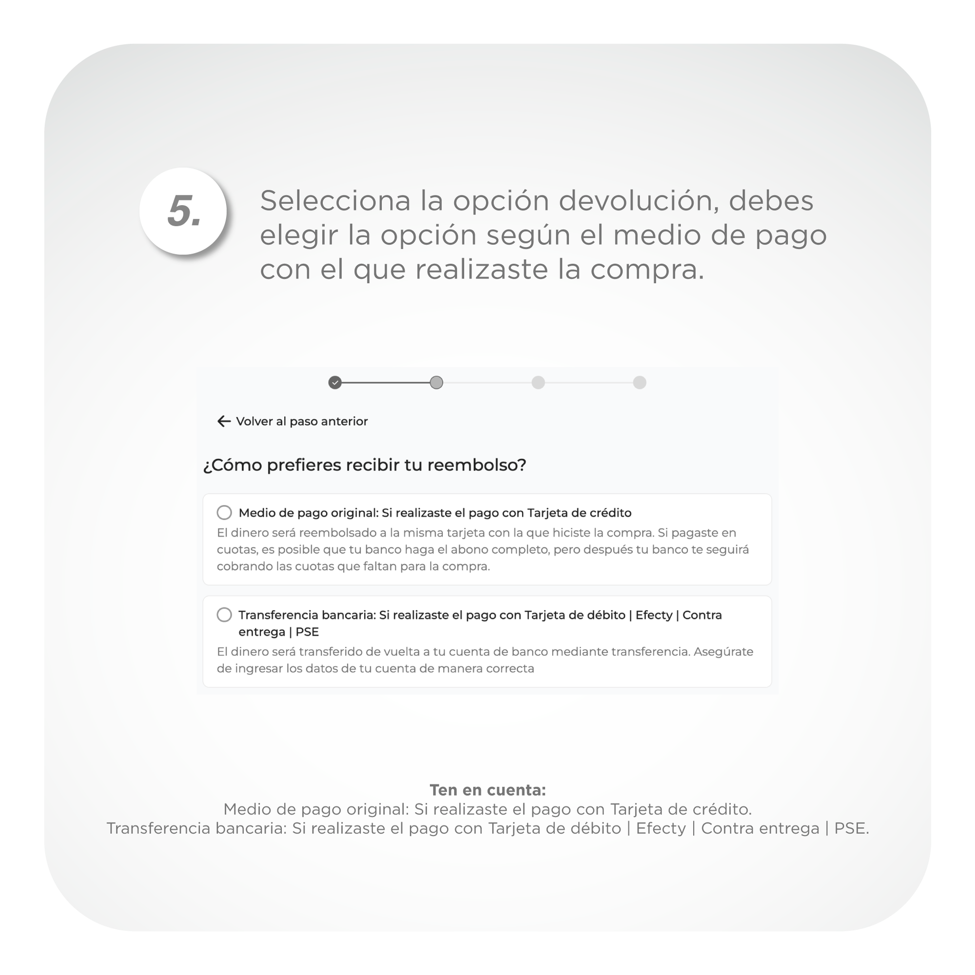 Cambios / Devoluciones