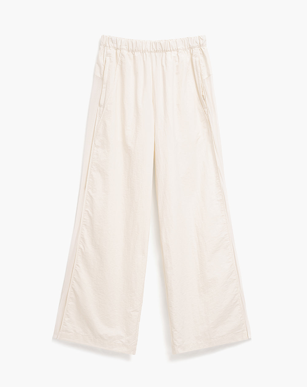 Pantalón deportivo tiro alto habano mujer