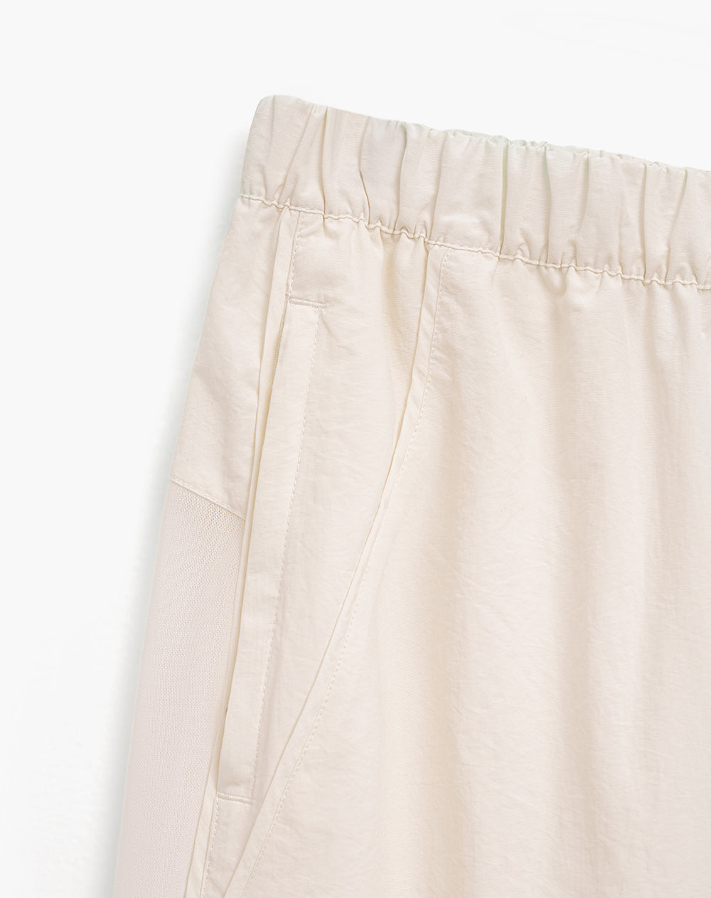 Pantalón deportivo tiro alto habano mujer