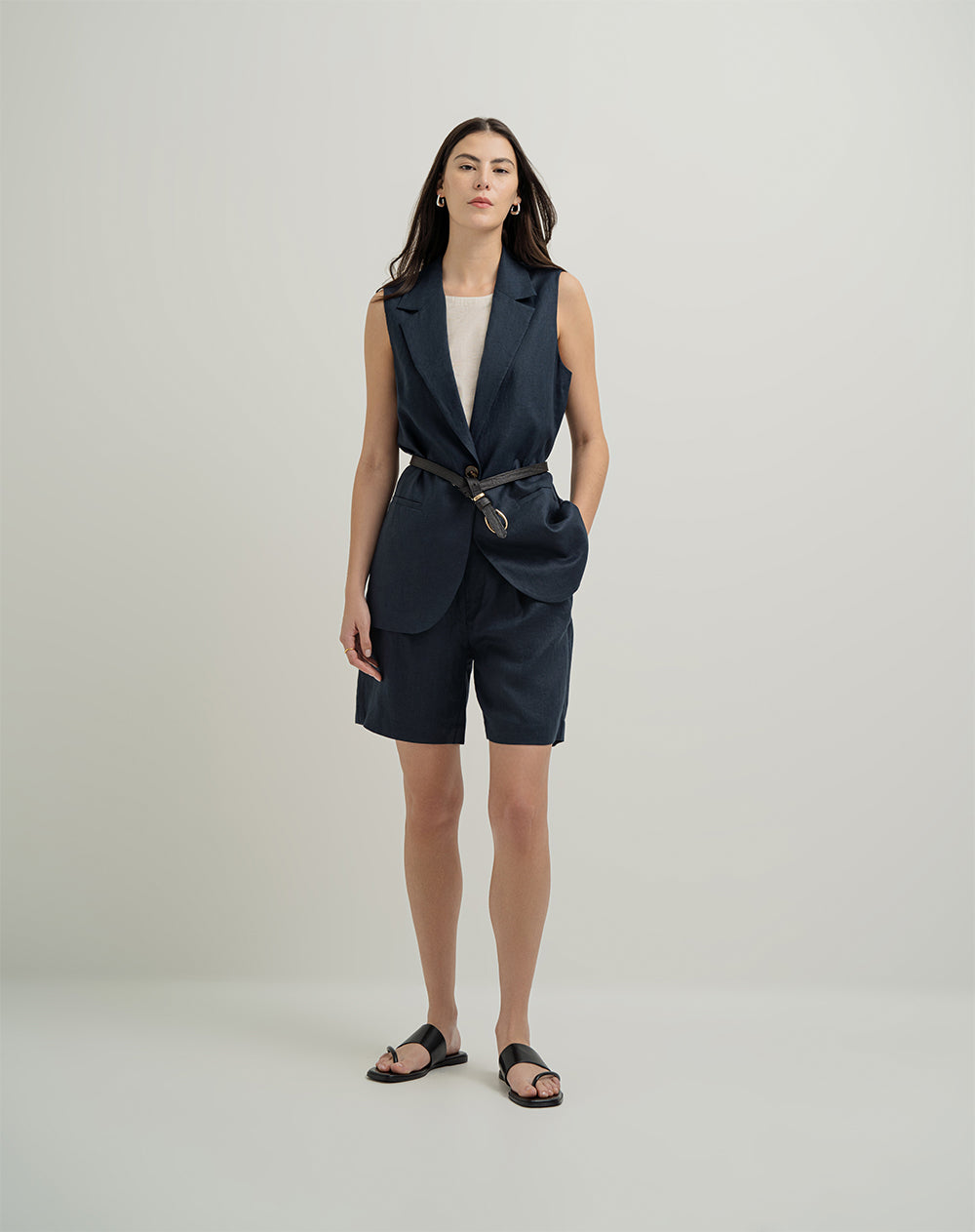 Short azul