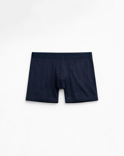 Bóxer medio panel amplio azul