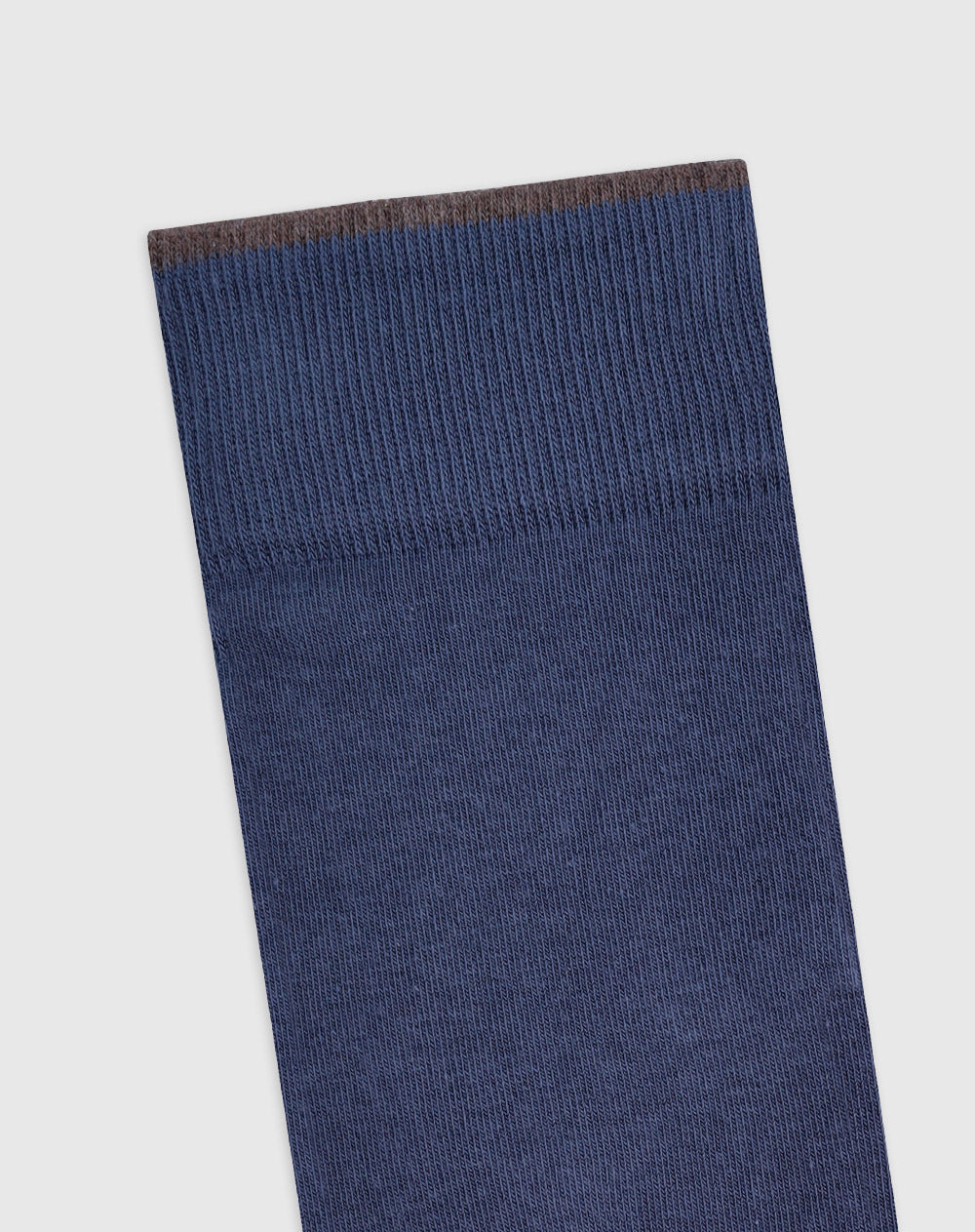 Medias para hombre largas en algodón azules