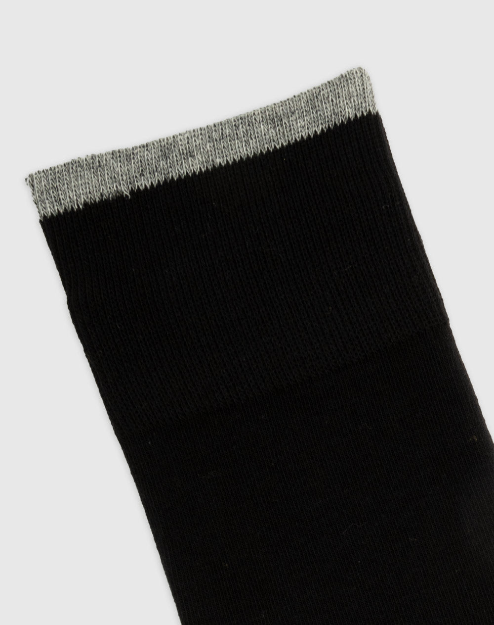 Medias para hombre largas en algodón negras