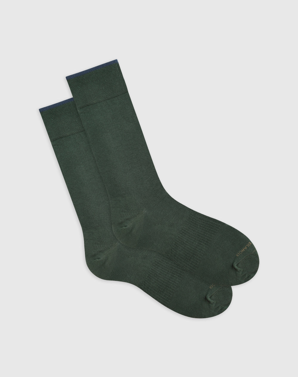 Medias para hombre largas en algodón verdes