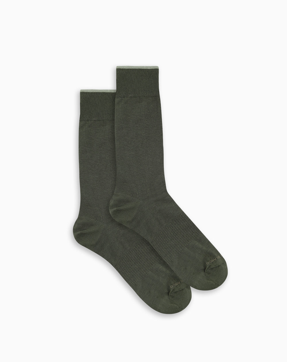 Medias hombre largas algodón verdes