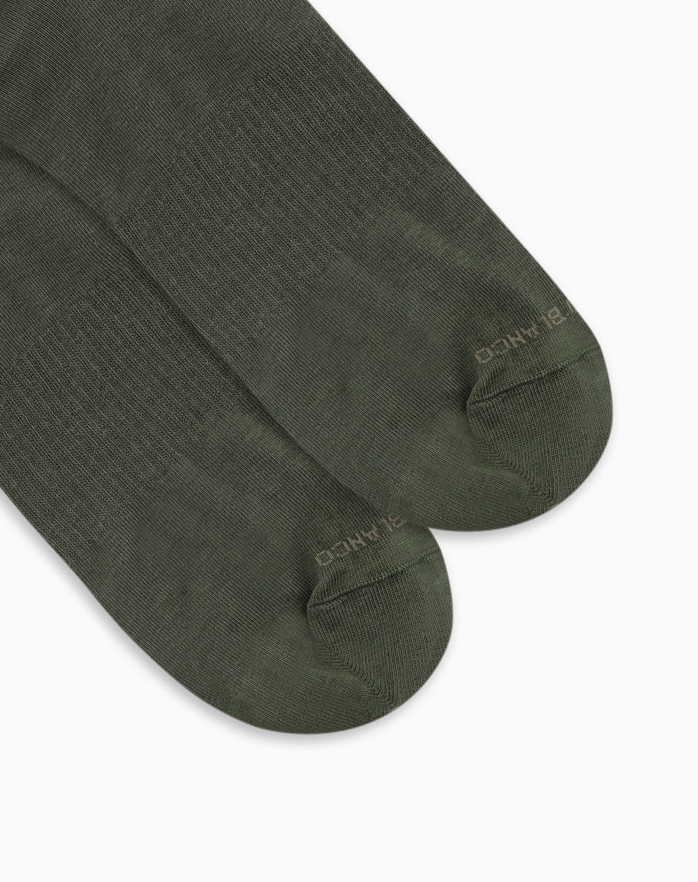 Medias hombre largas algodón verdes