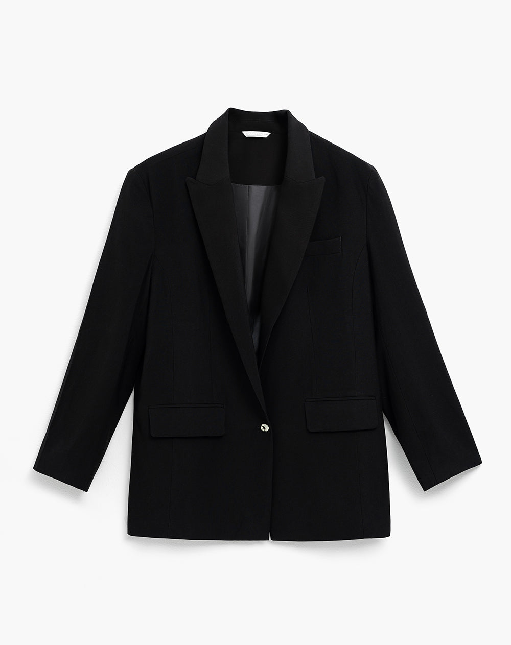 Blazer oversize negro mujer