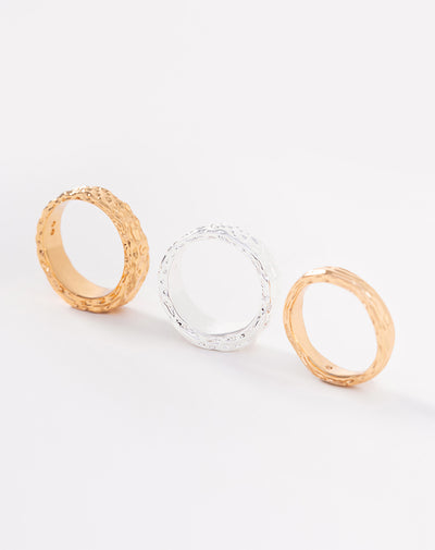 Anillos pack x3unds surtido