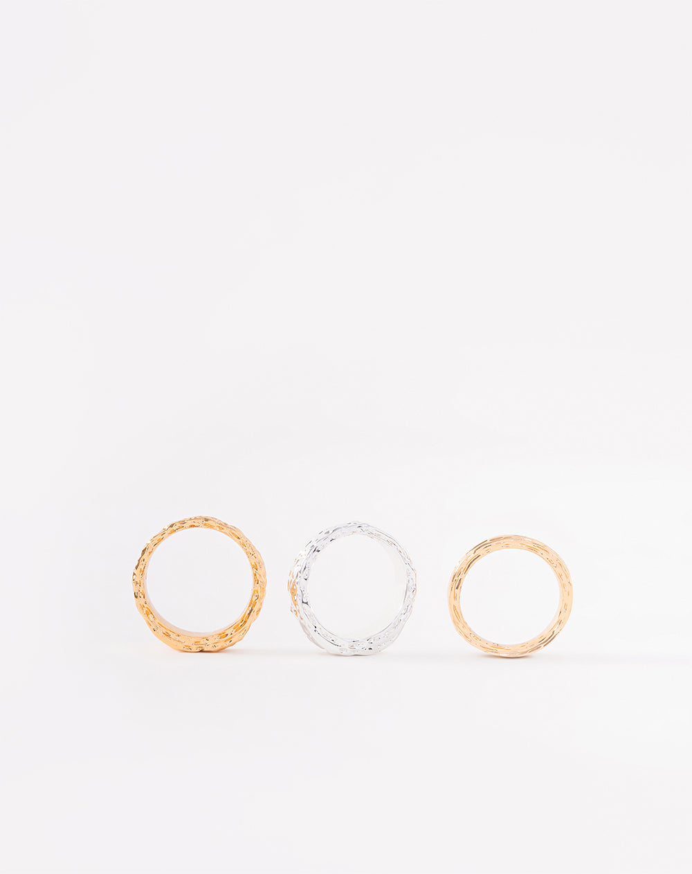 Anillos pack x3unds surtido