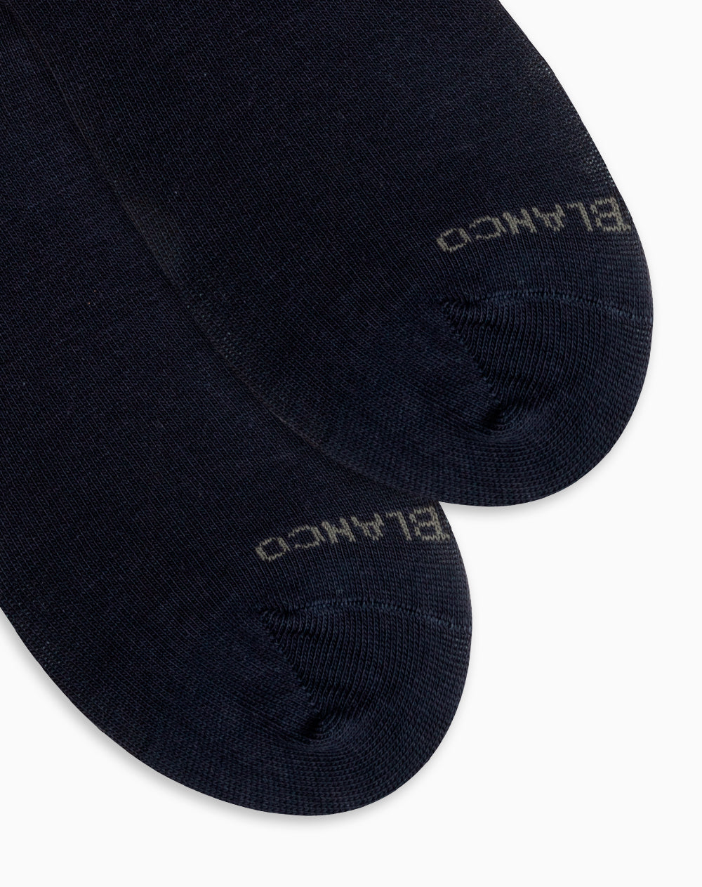 Medias mujer largas algodón pack x2 azul
