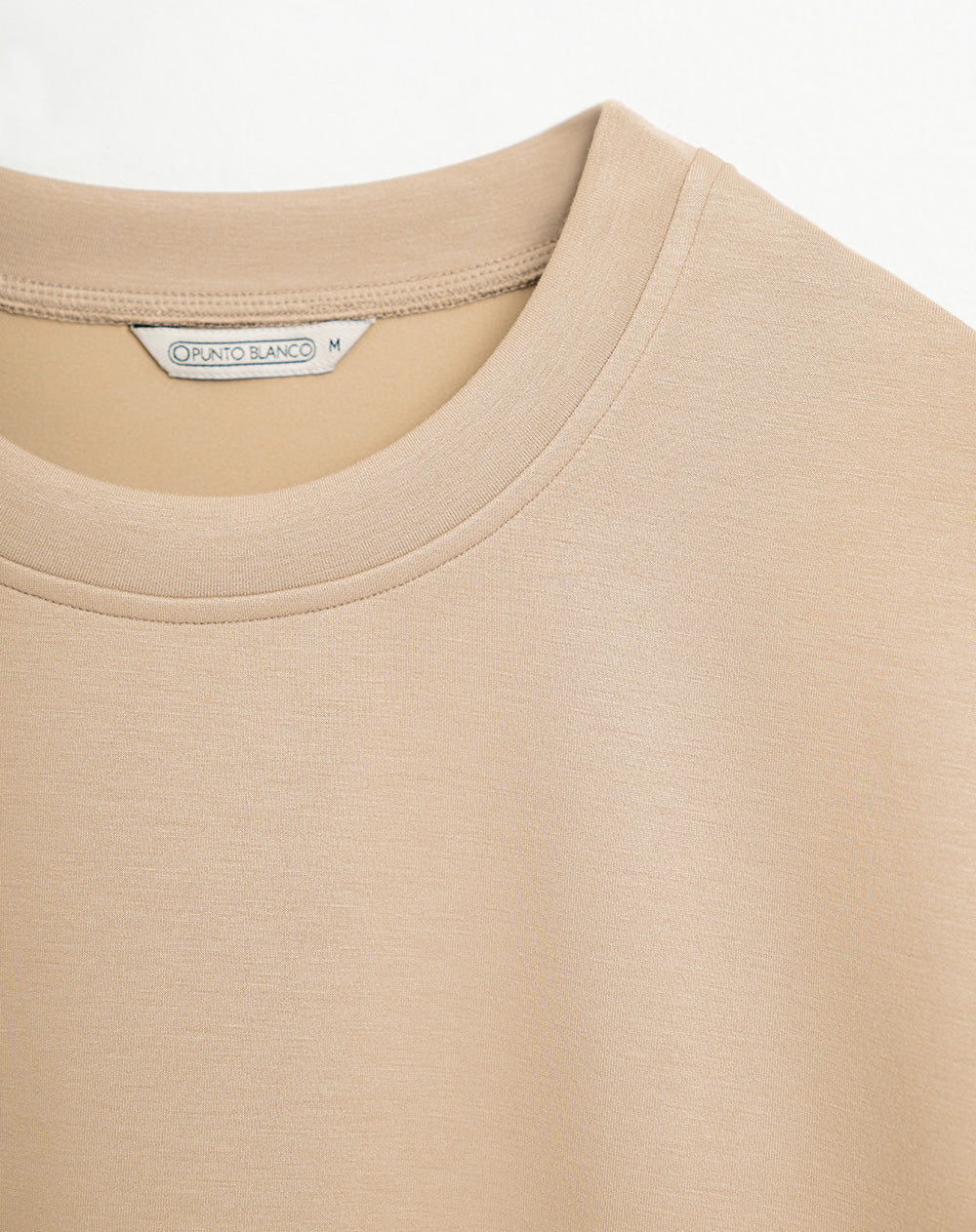 Camiseta holgada caramelo para mujer