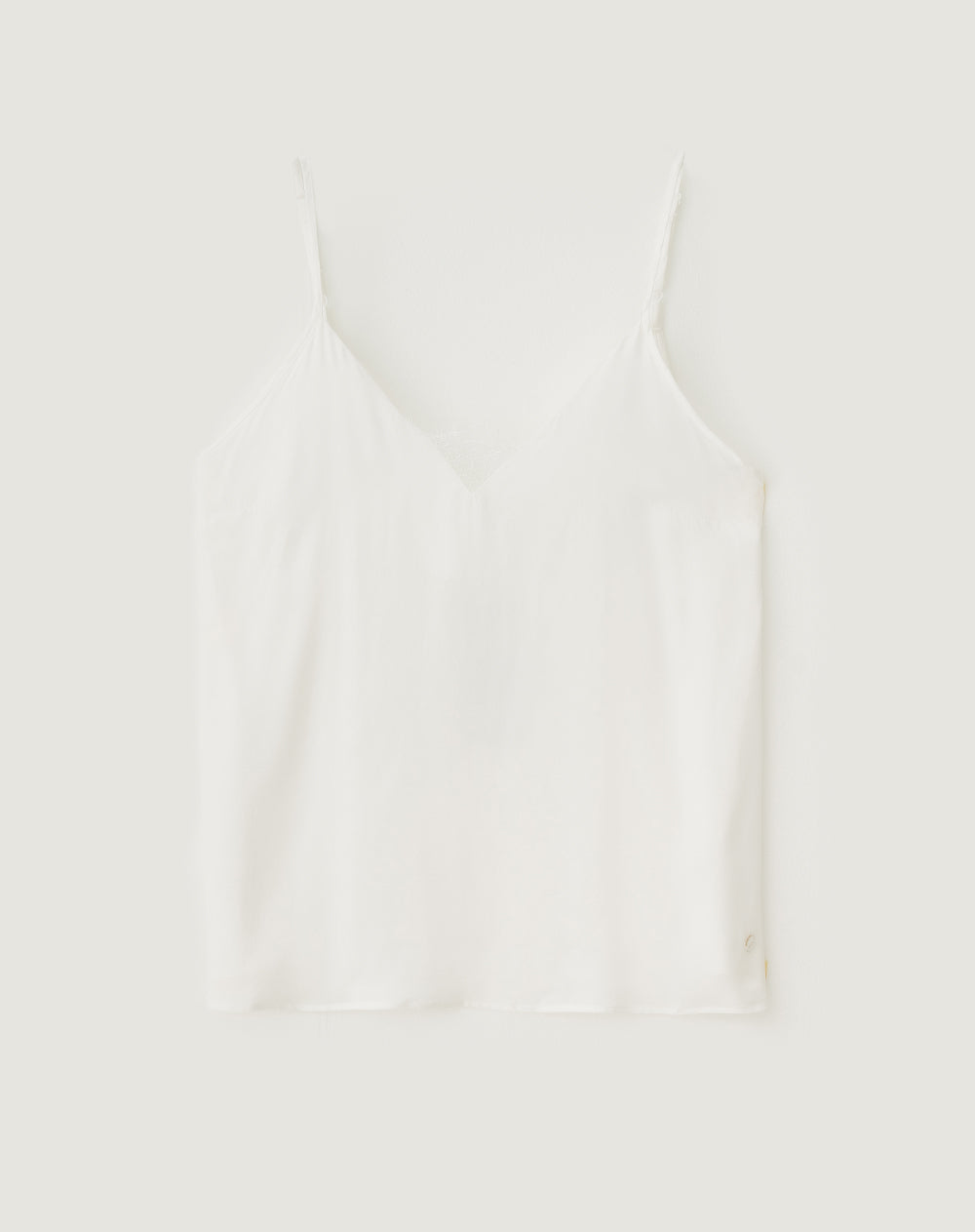 Blusa de pijama mujer satín vainilla