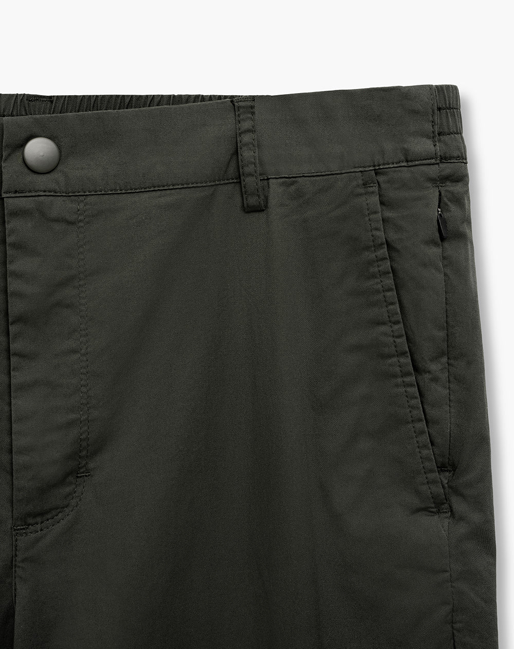 Pantalón chino regular tiro medio verde hombre hombre