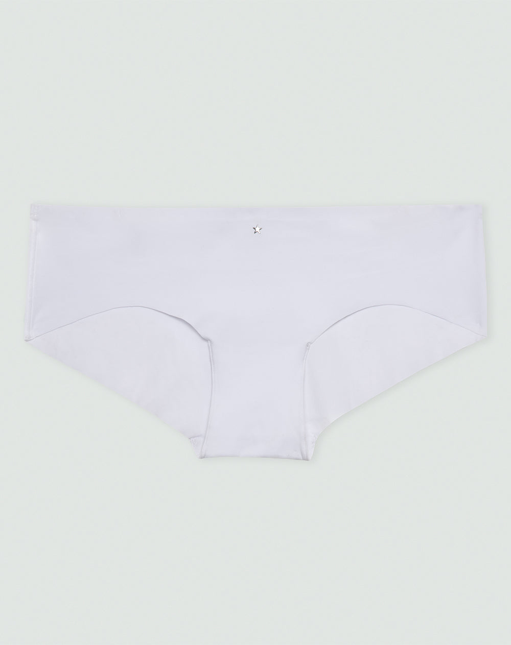 Panty cachetero microfibra invisible blanco