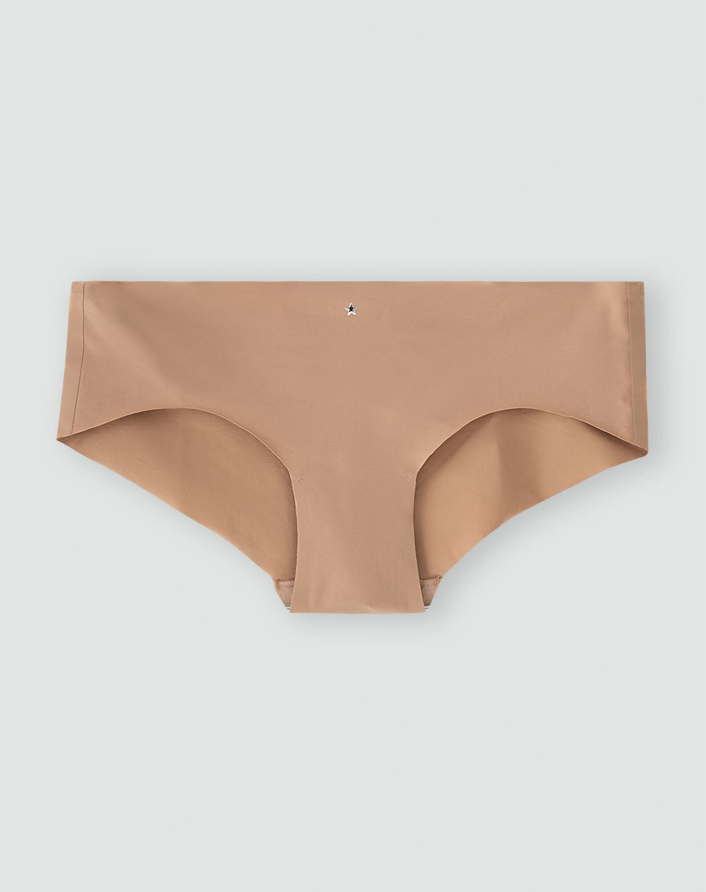 Panty cachetero microfibra invisible habano