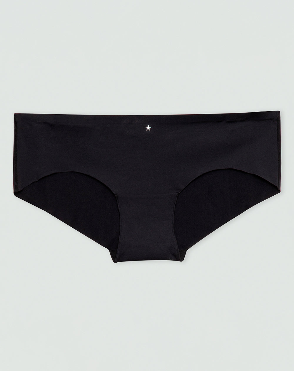 Panty cachetero microfibra invisible negro