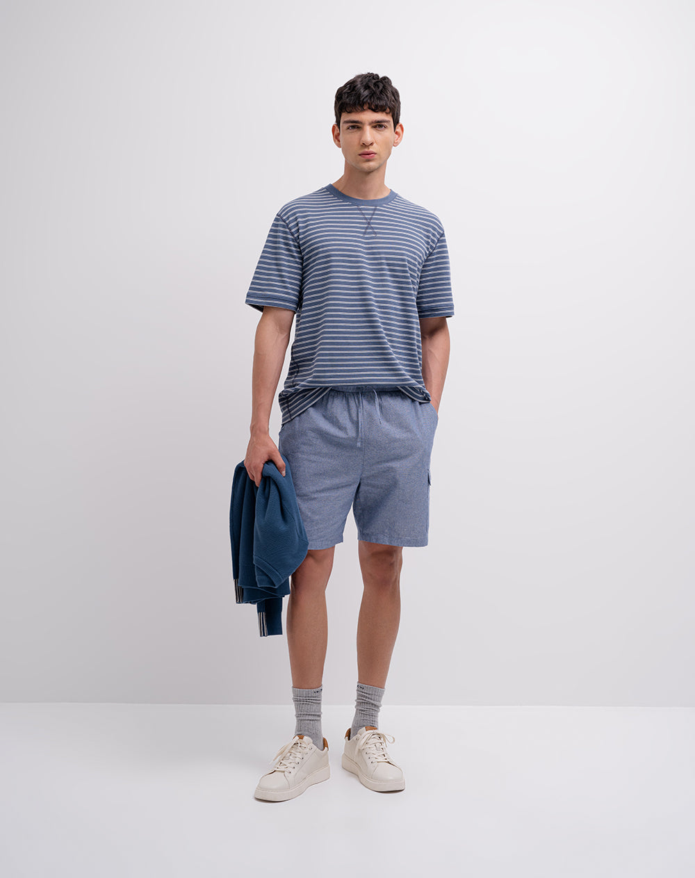 Pijama regular fit manga corta surtida