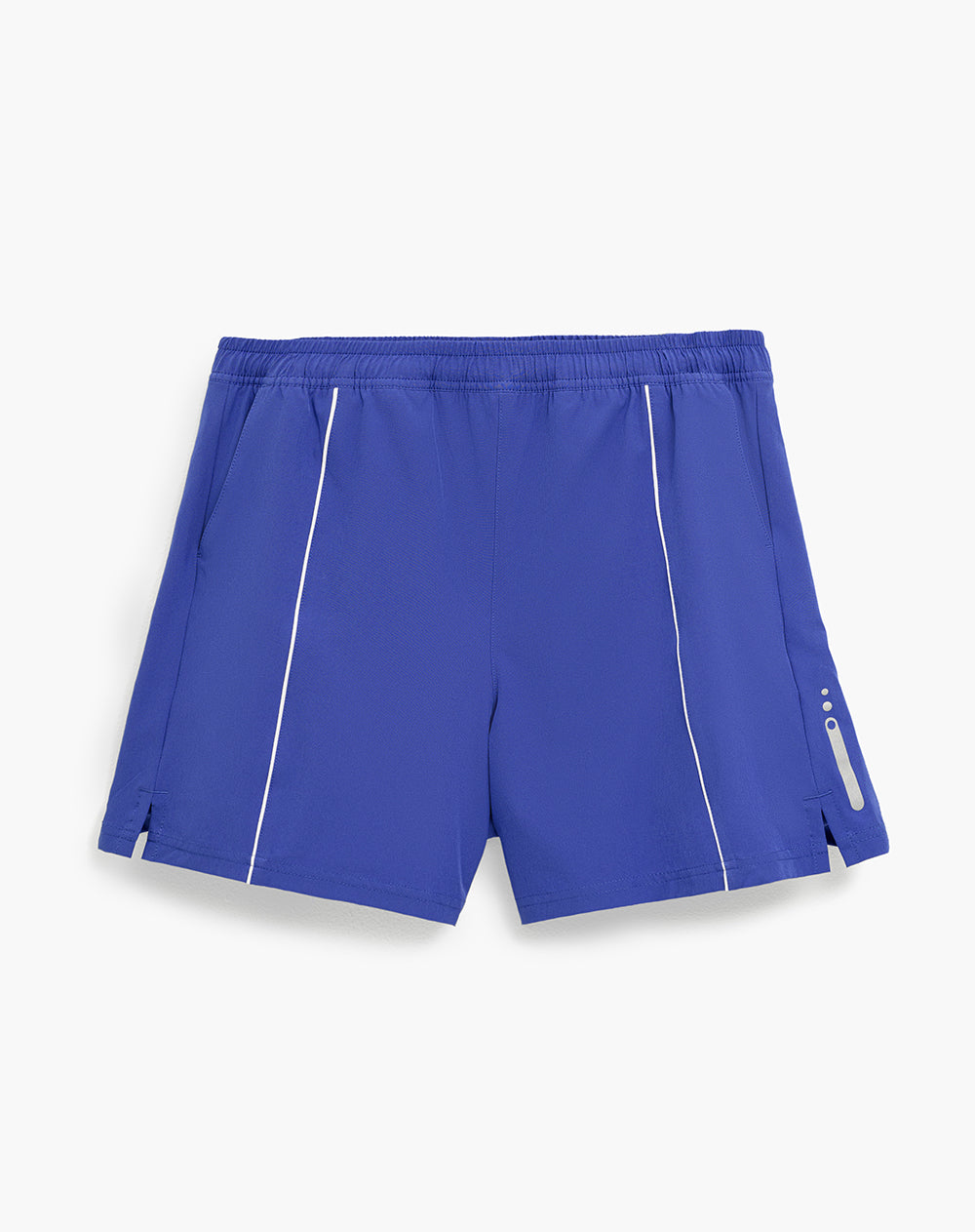 Pantaloneta deportiva con ciclista interno azul hombre