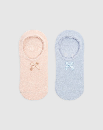 Medias para mujer tipo baleta calentadoras paquete x2 unds surtidas