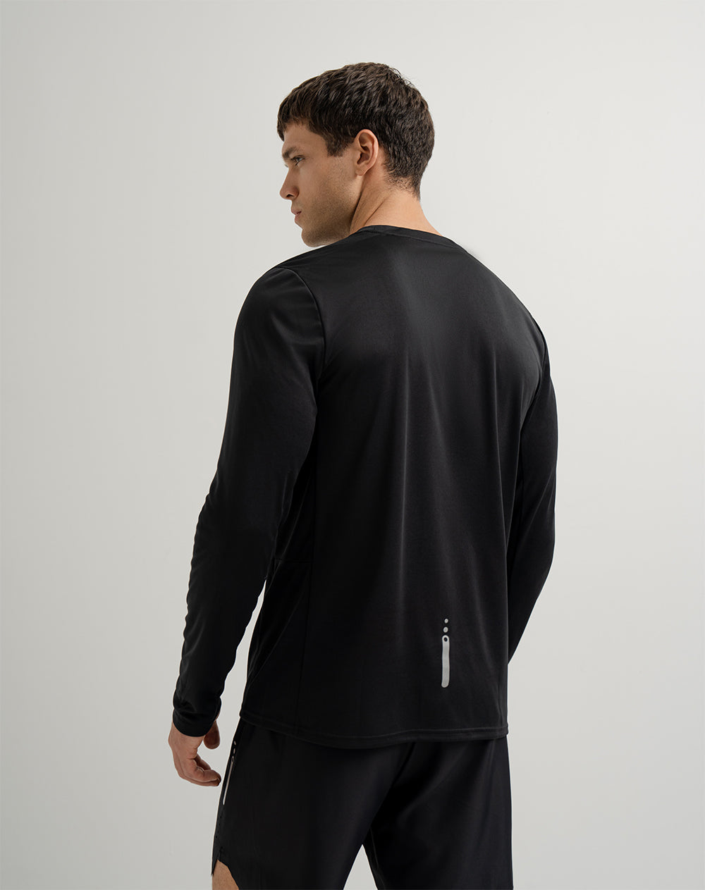 Camibuzo deportivo  hombre transpirable negro