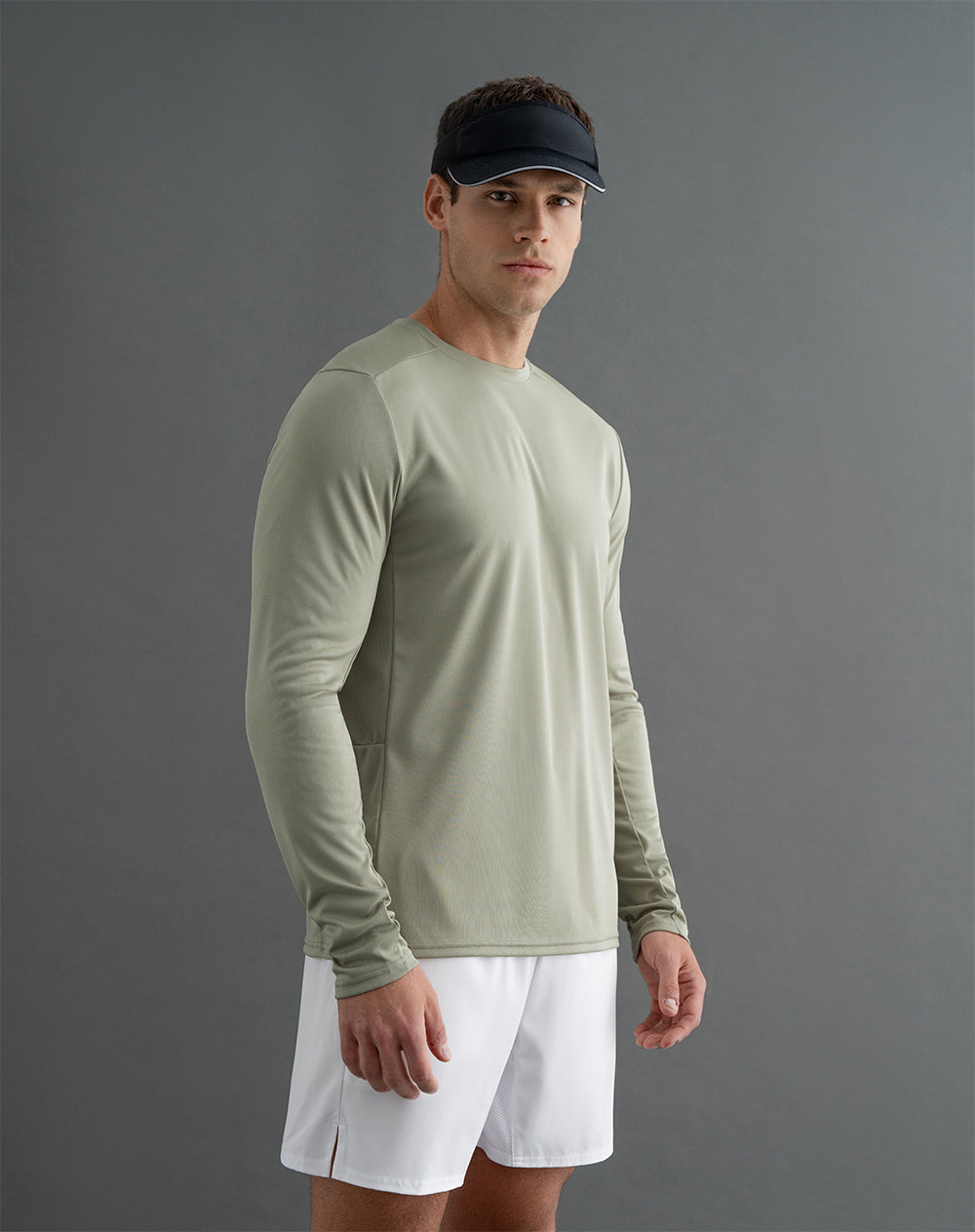 Camibuzo deportivo  hombre transpirable verde
