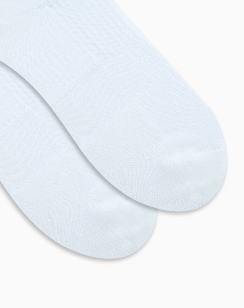 Medias cortas blanco rayas