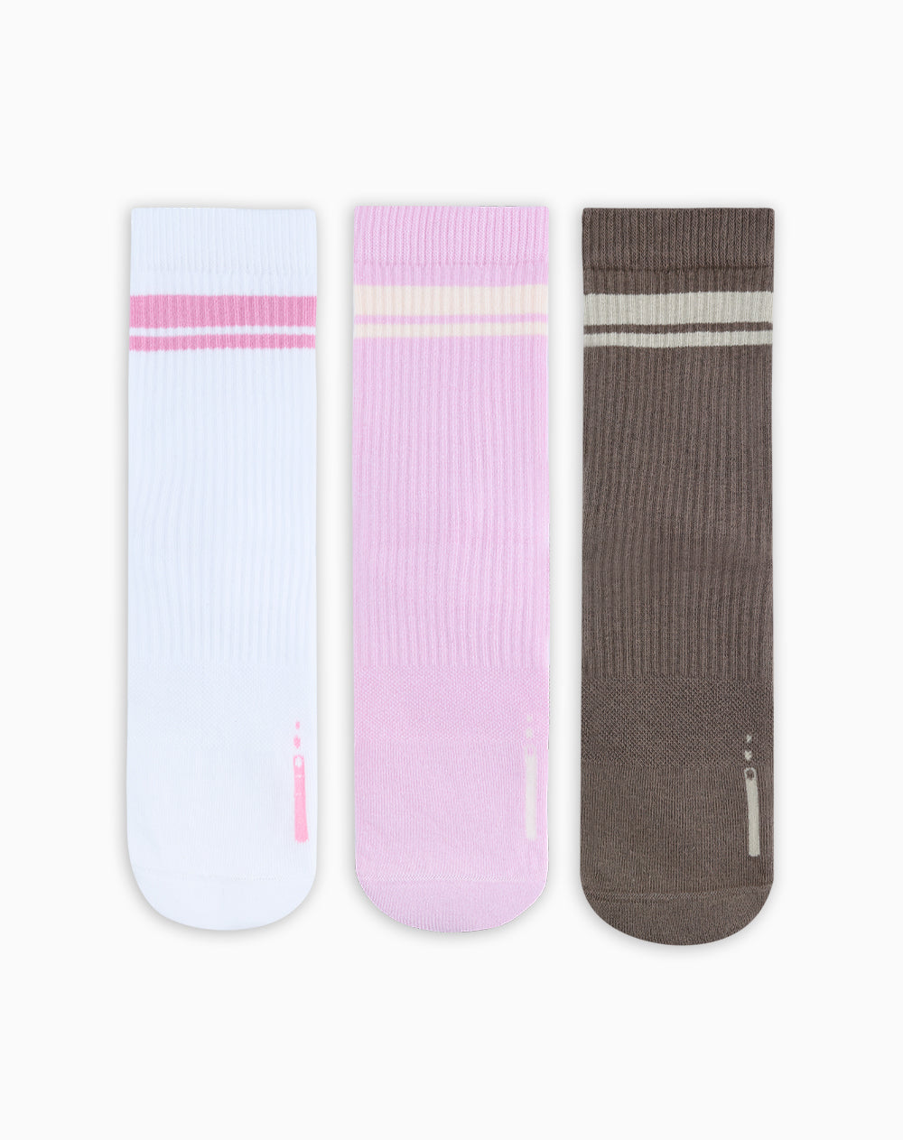 Medias deportivas mujer tobillera corta pack x3 surtido