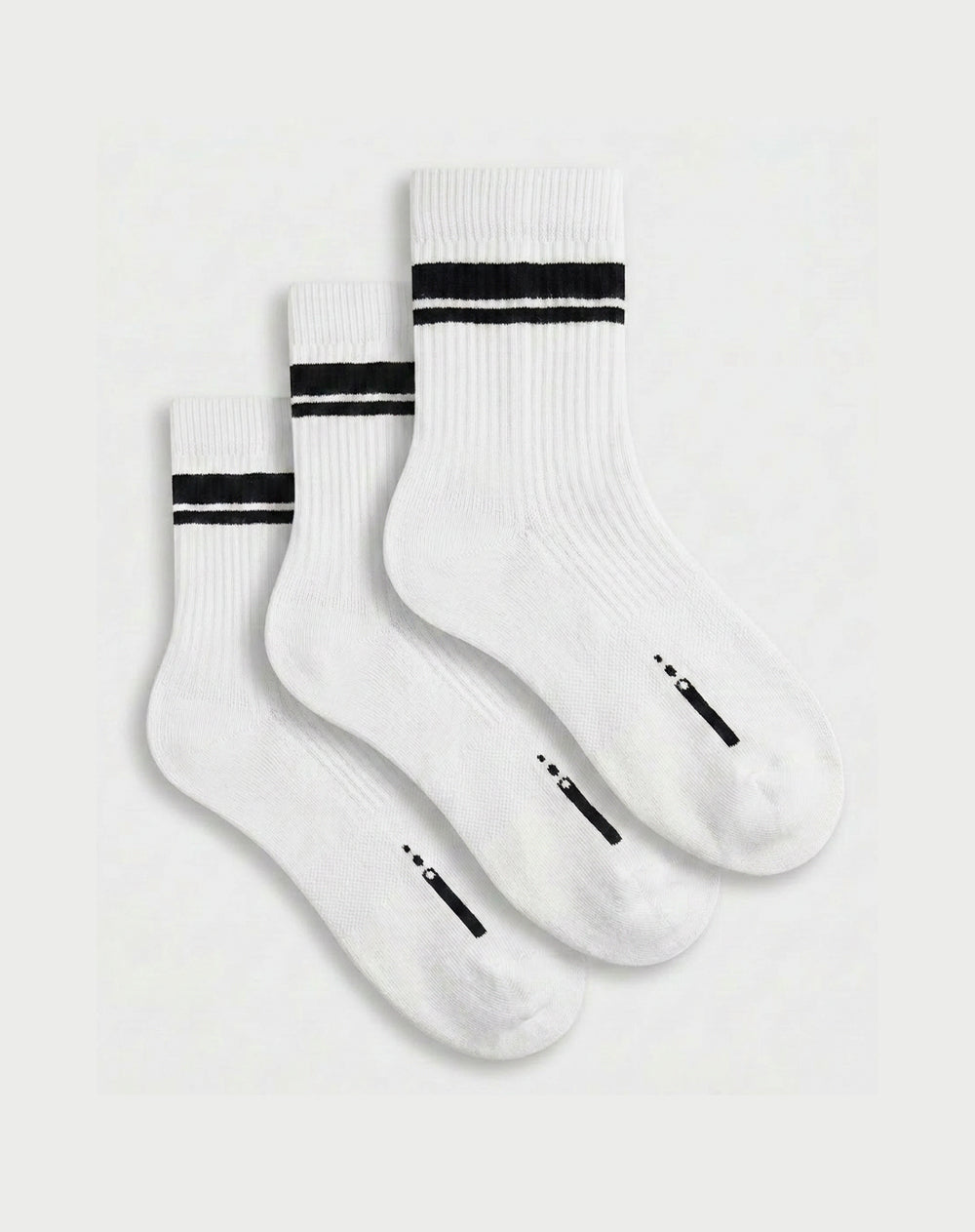 3 pares de medias cortas surtido