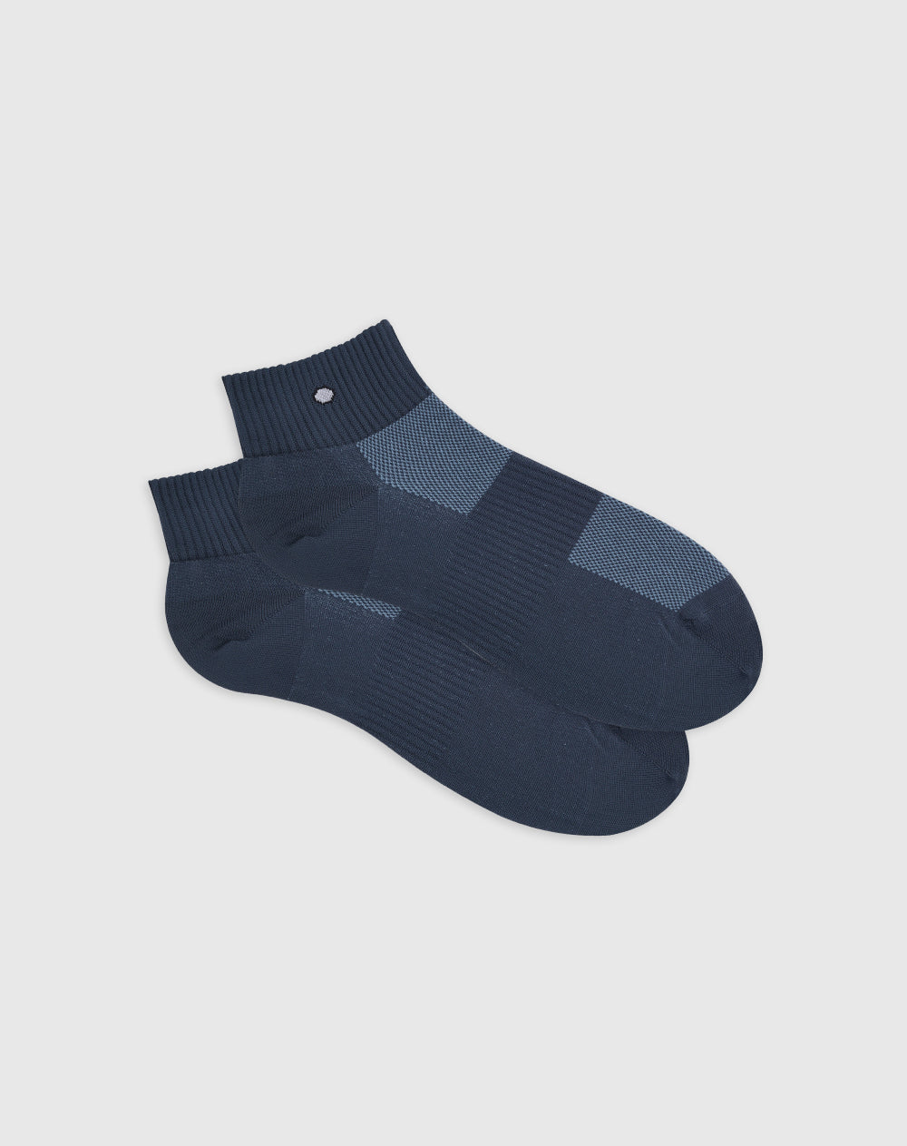 Medias deportivas para hombre tobilleras microfibra azules