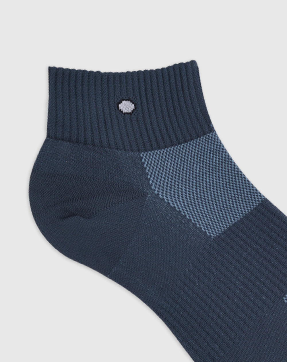 Medias deportivas para hombre tobilleras microfibra azules