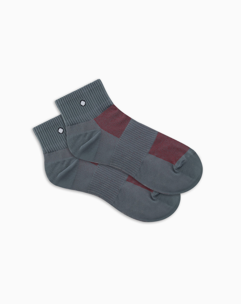 Medias deportivas hombre tobilleras microfibra grises