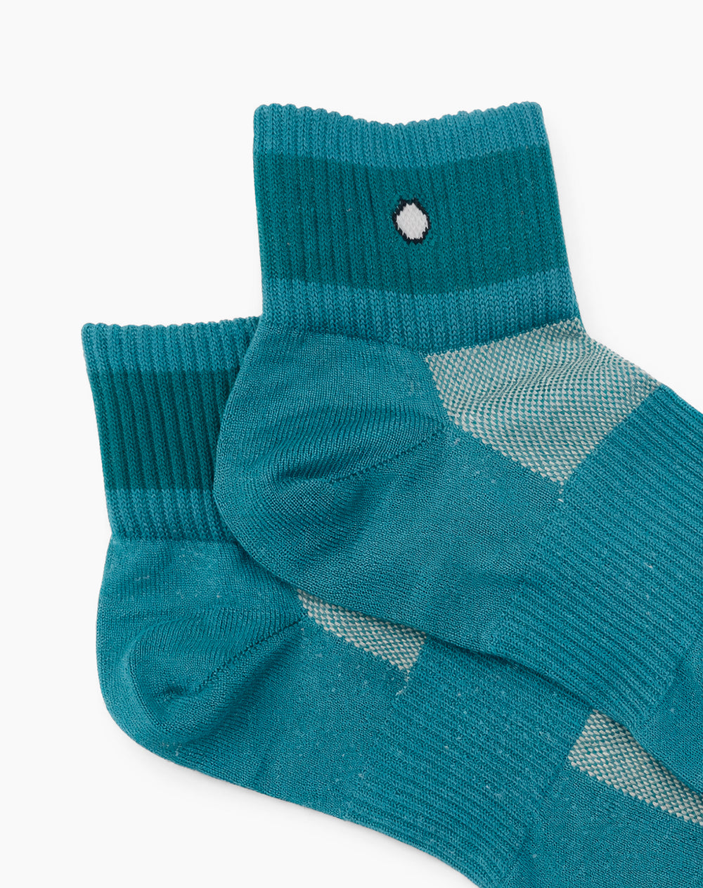 Medias deportivas hombre tobillera secado rápido verdes