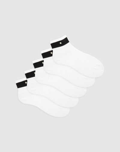 Medias deportivas para hombre tobilleras microfibra pack x5unds surtidas