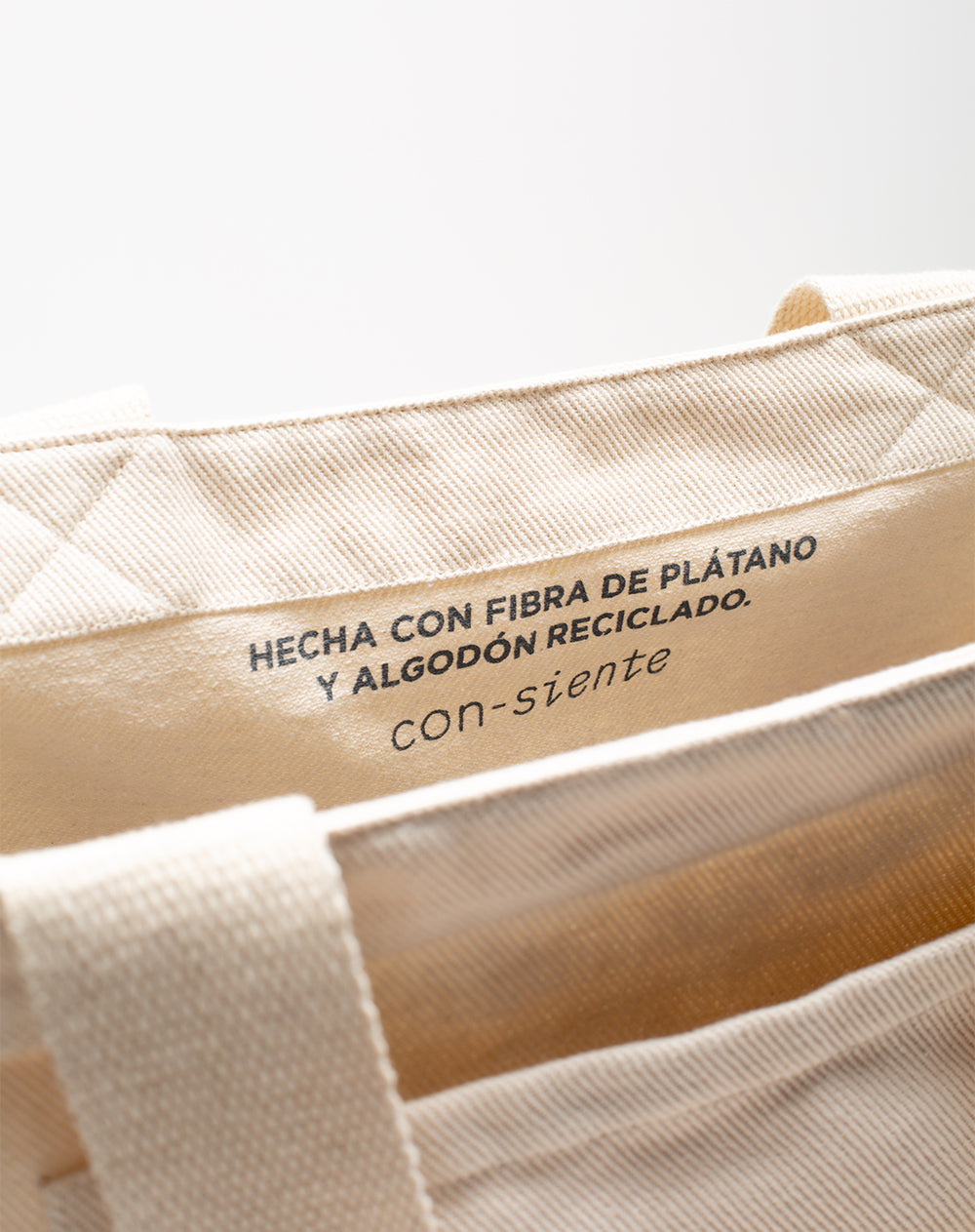 Tote bag crudo