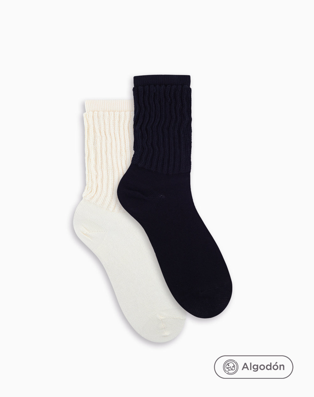 2 pares de medias largas surtido