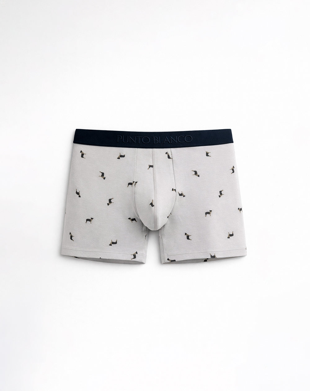 Bóxer medio panel amplio estampado