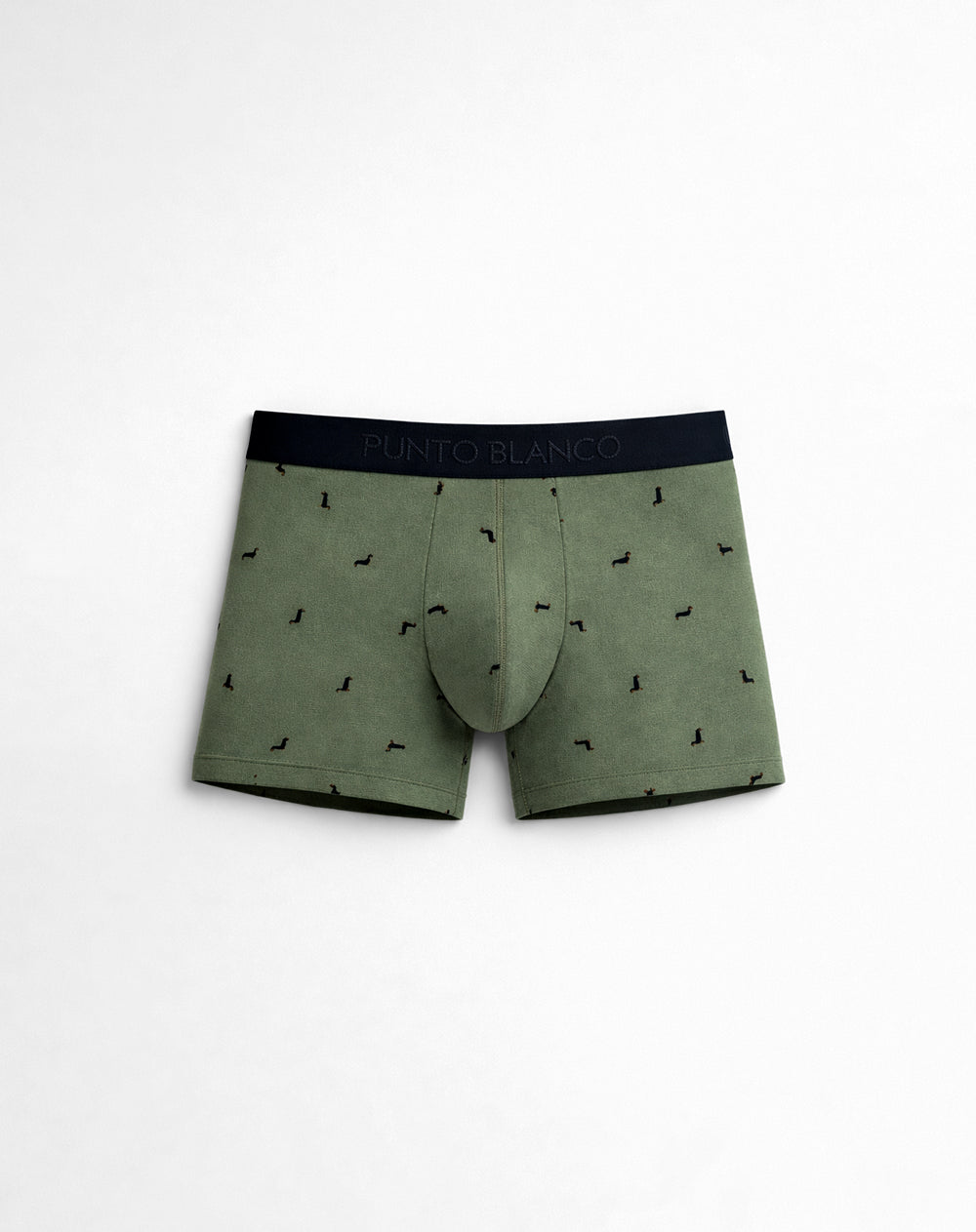 Bóxer medio panel amplio estampado