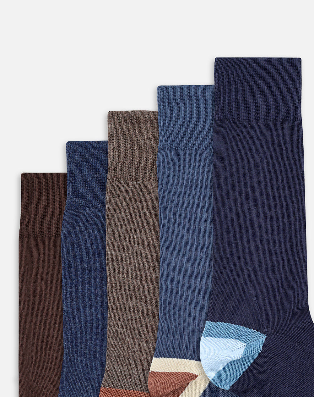 5 pares de medias largas surtido