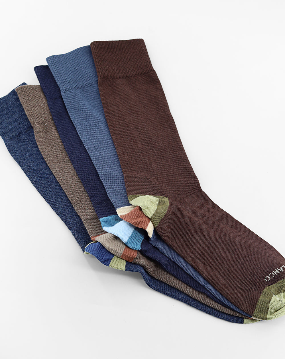 5 pares de medias largas surtido