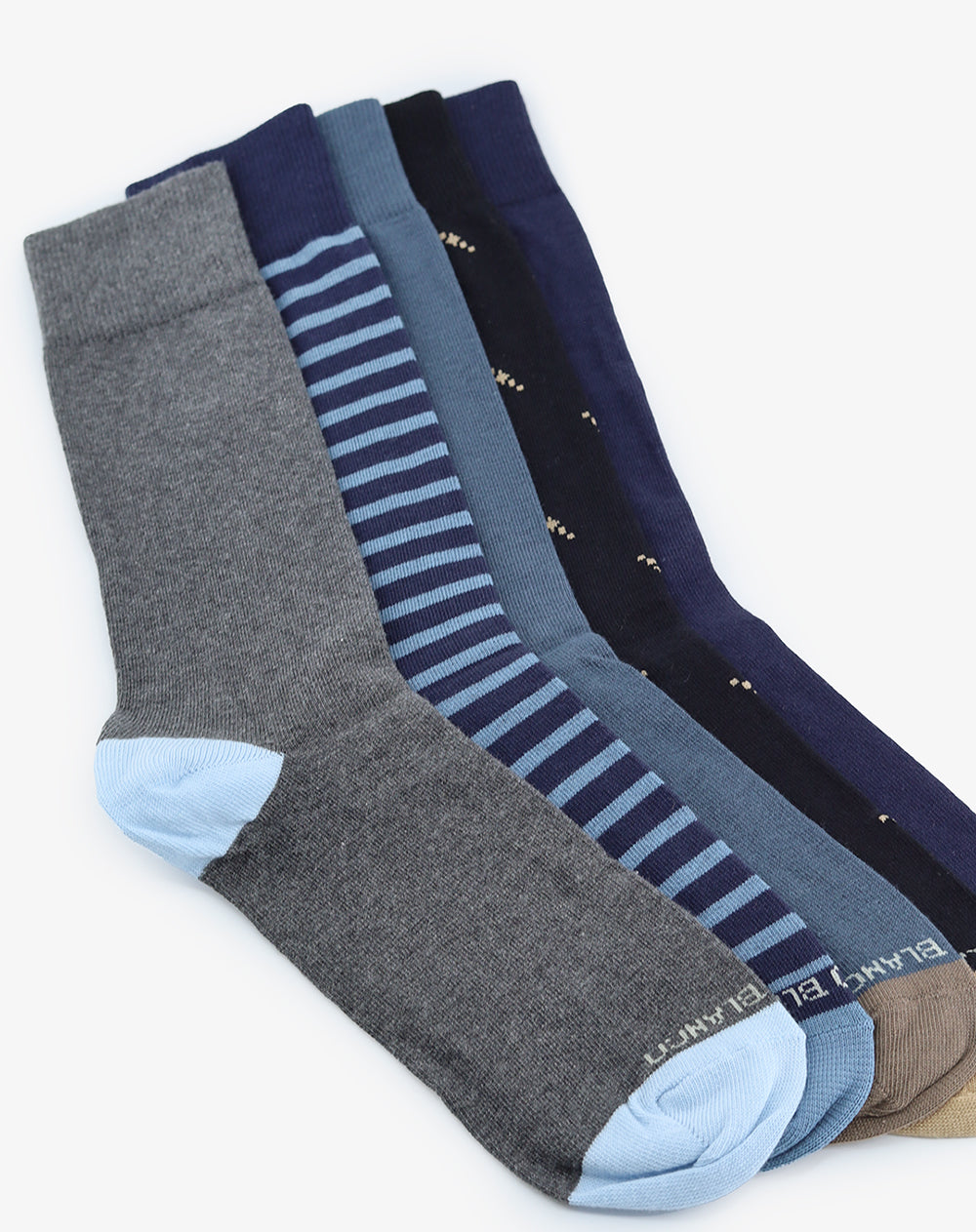 Medias hombre largas pack x5 surtido