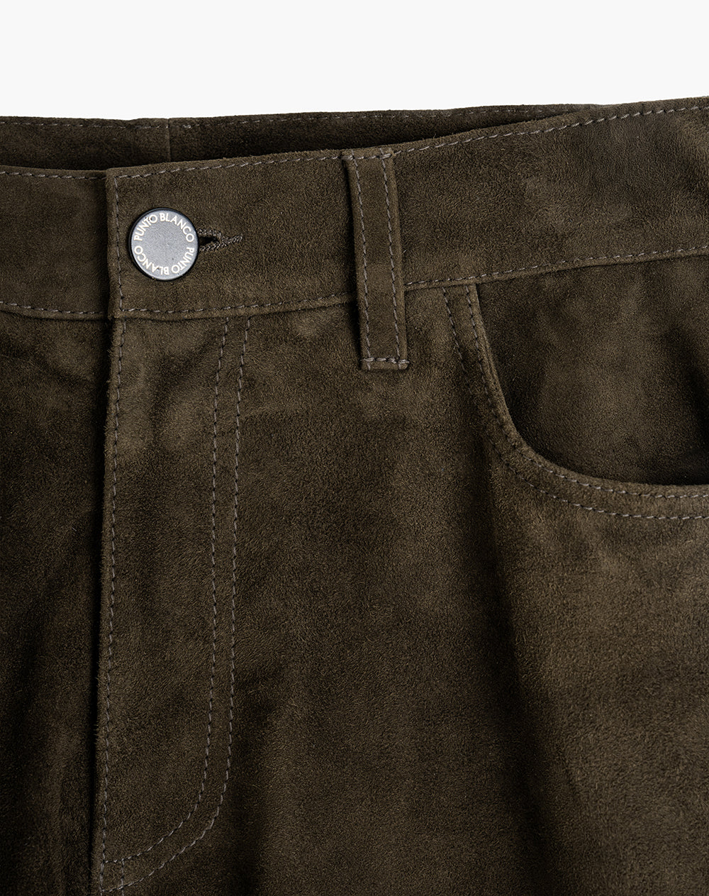 Pantalón wide leg  tiro alto en cuero Ana Beliza