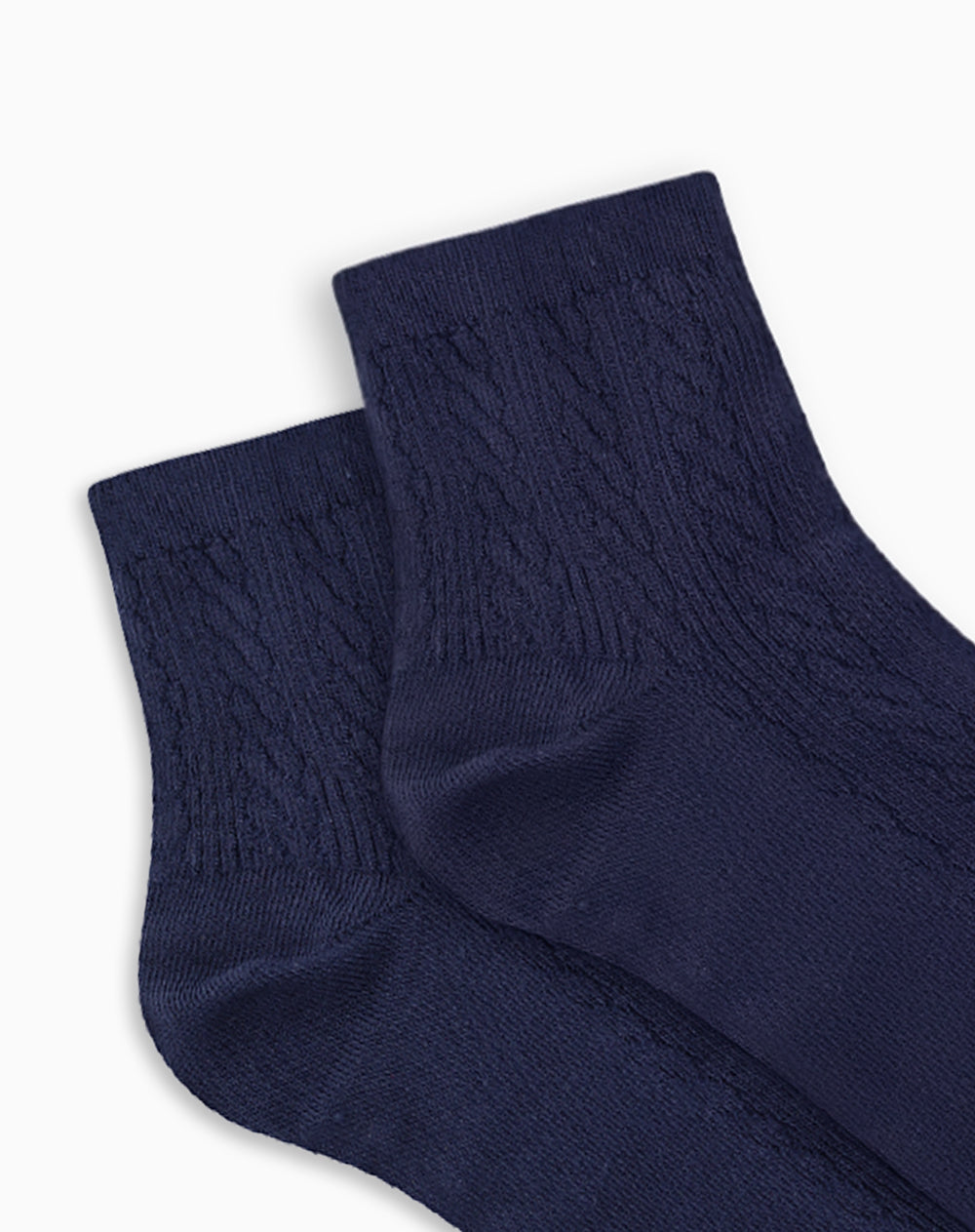 Medias mujer tobilleras azules