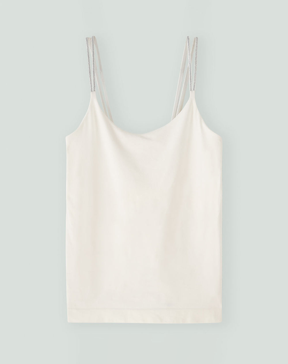 Camisilla seamless sin costuras vainilla para mujer