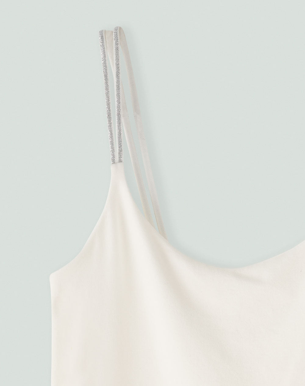 Camisilla seamless vainilla mujer