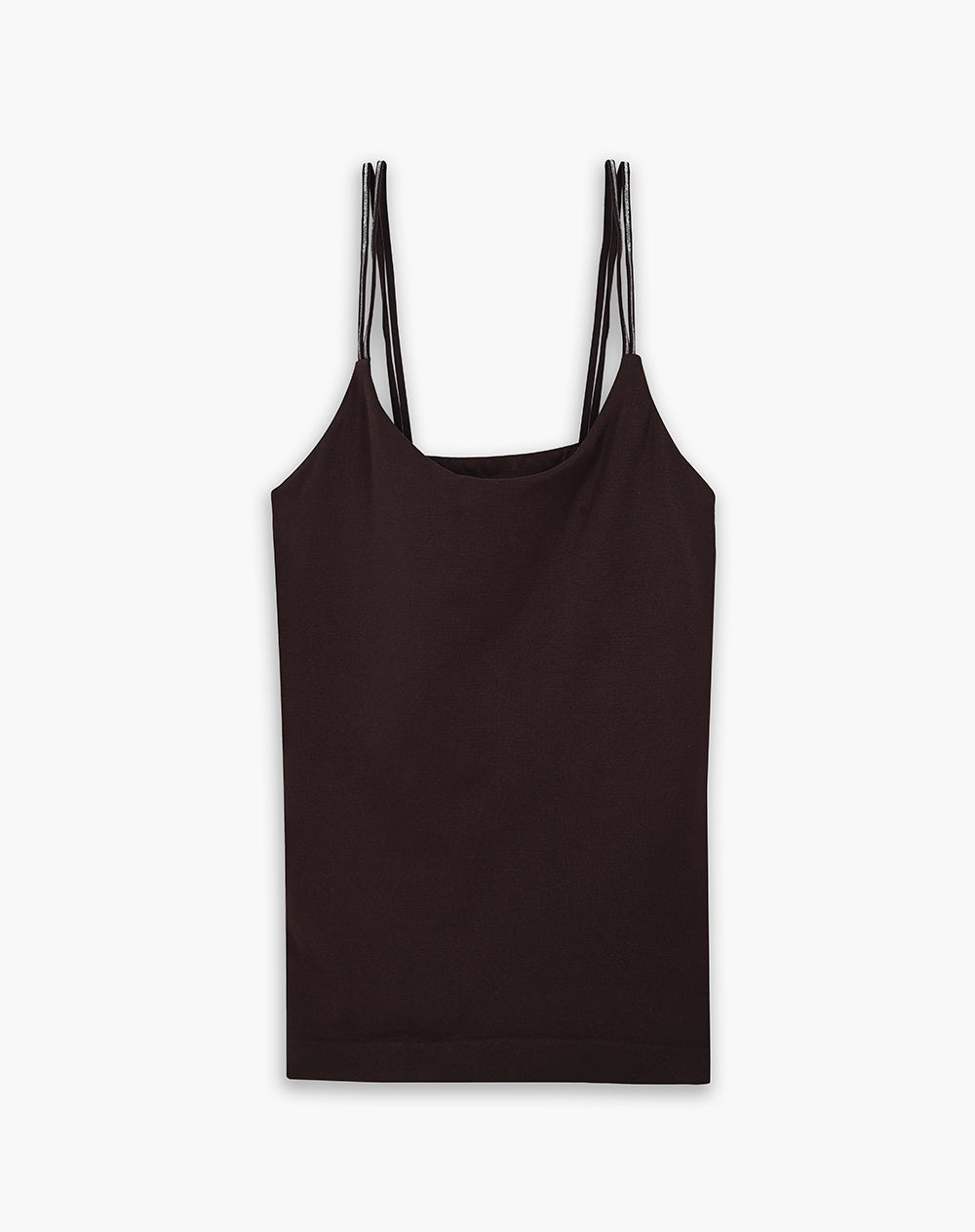 Camisilla seamless vinotinto mujer