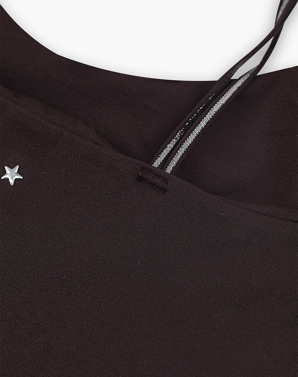 Camisilla seamless vinotinto mujer